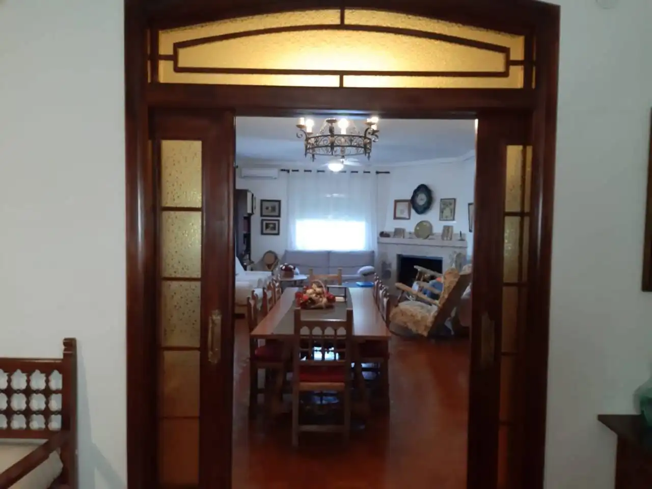 Comedor de Finca rústica en venta en Pozuelo de Calatrava con Aire acondicionado, Jardín privado y Terraza