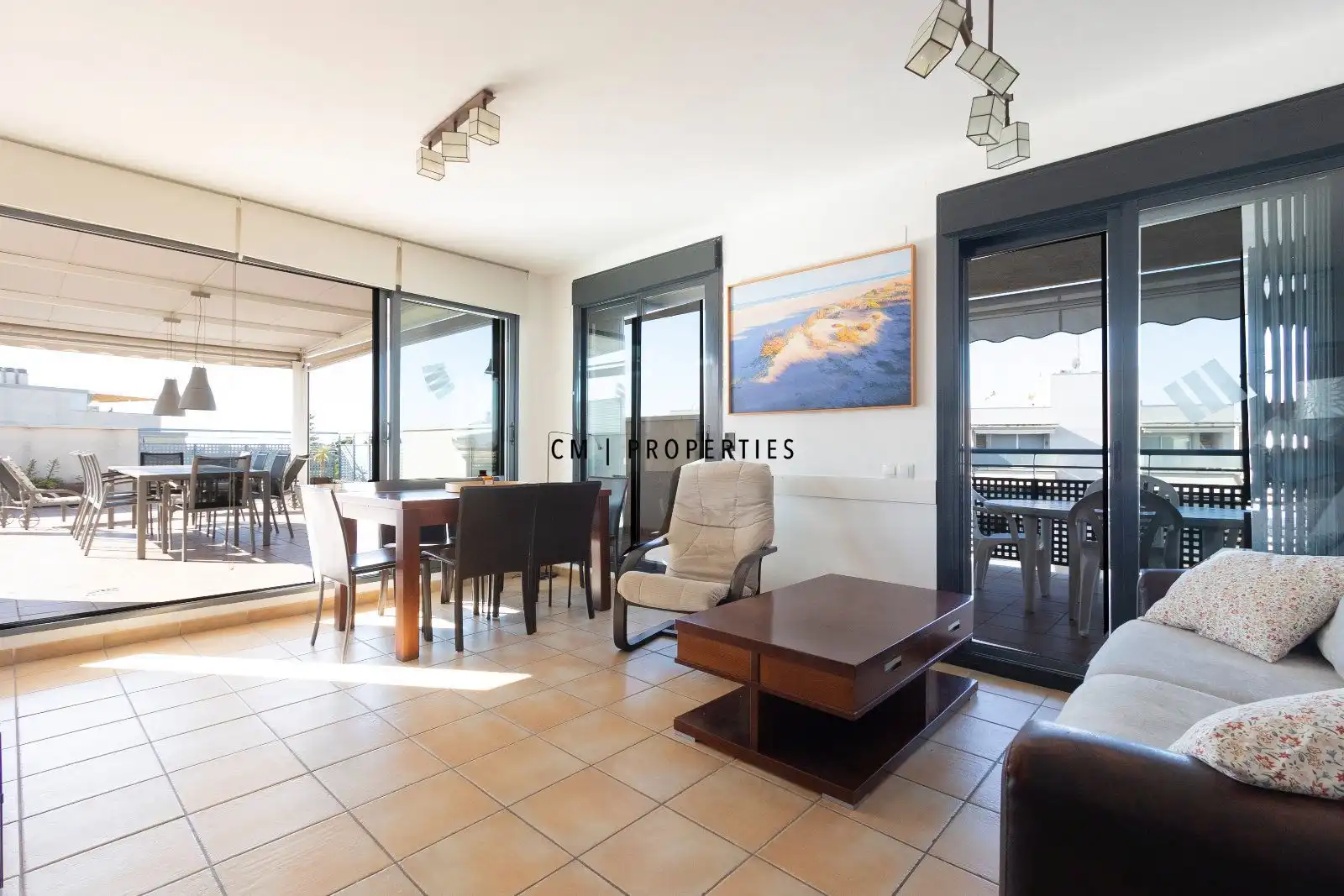 Außenansicht von Dachboden zur Miete in Canet d'En Berenguer mit Klimaanlage, Heizung und Terrasse