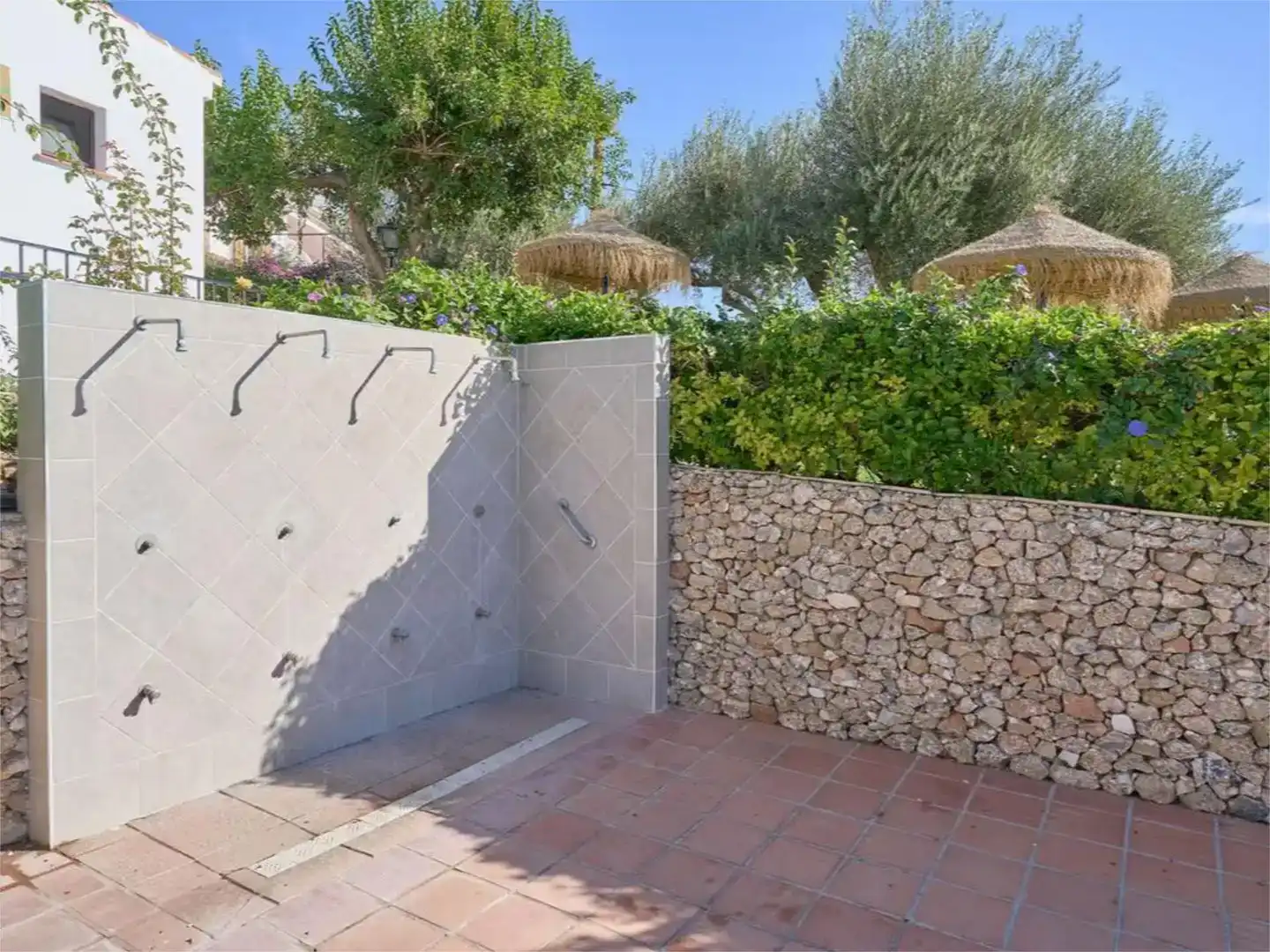 Garten von Country house zur Miete in Nerja mit Klimaanlage und Schwimmbad
