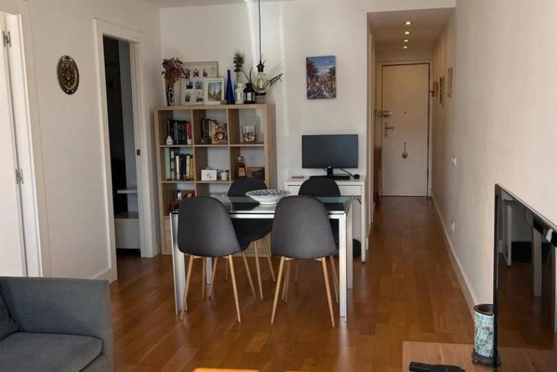 Dining room of Flat for sale in  Barcelona Capital  with Air Conditioner, Heating and Furnished