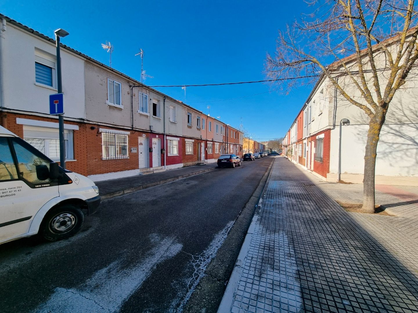 Exterior view of Single-family semi-detached for sale in Burgos Capital  with Heating and Parquet flooring
