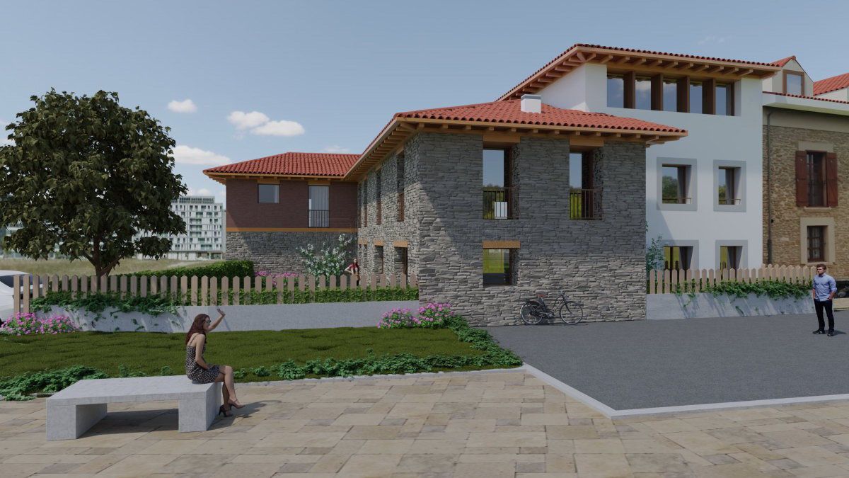Vista exterior de Casa o xalet en venda en Vitoria - Gasteiz