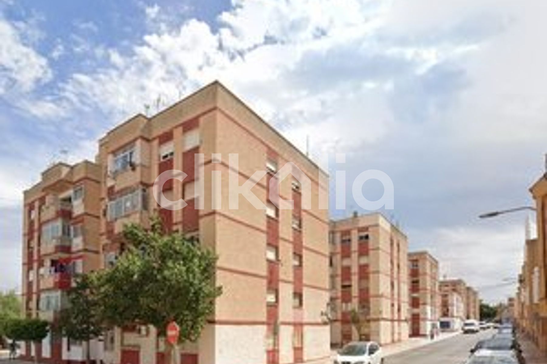 Vista exterior de Piso en venta en Roquetas de Mar