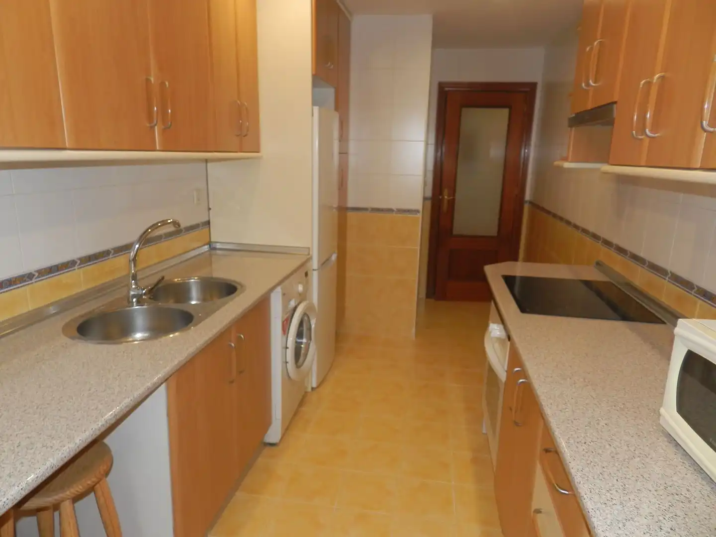 Kitchen of Flat for rent in Linares  with Air Conditioner, Heating and Furnished