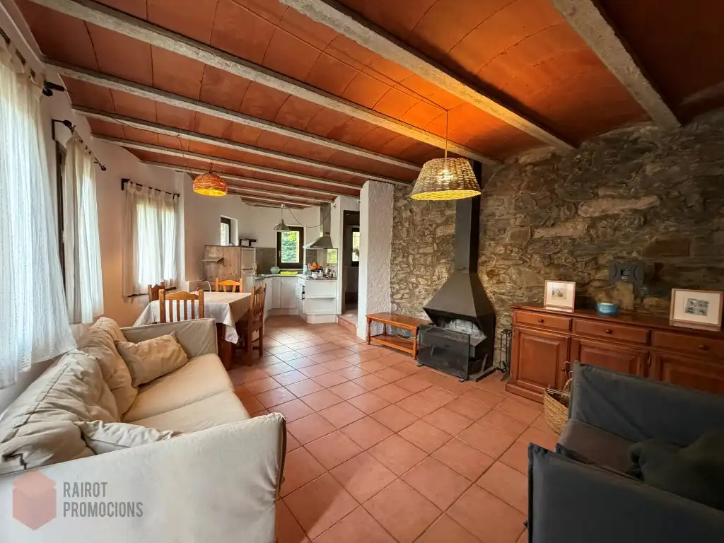 Sala de estar de Casa o chalet de alquiler en Vilallonga de Ter