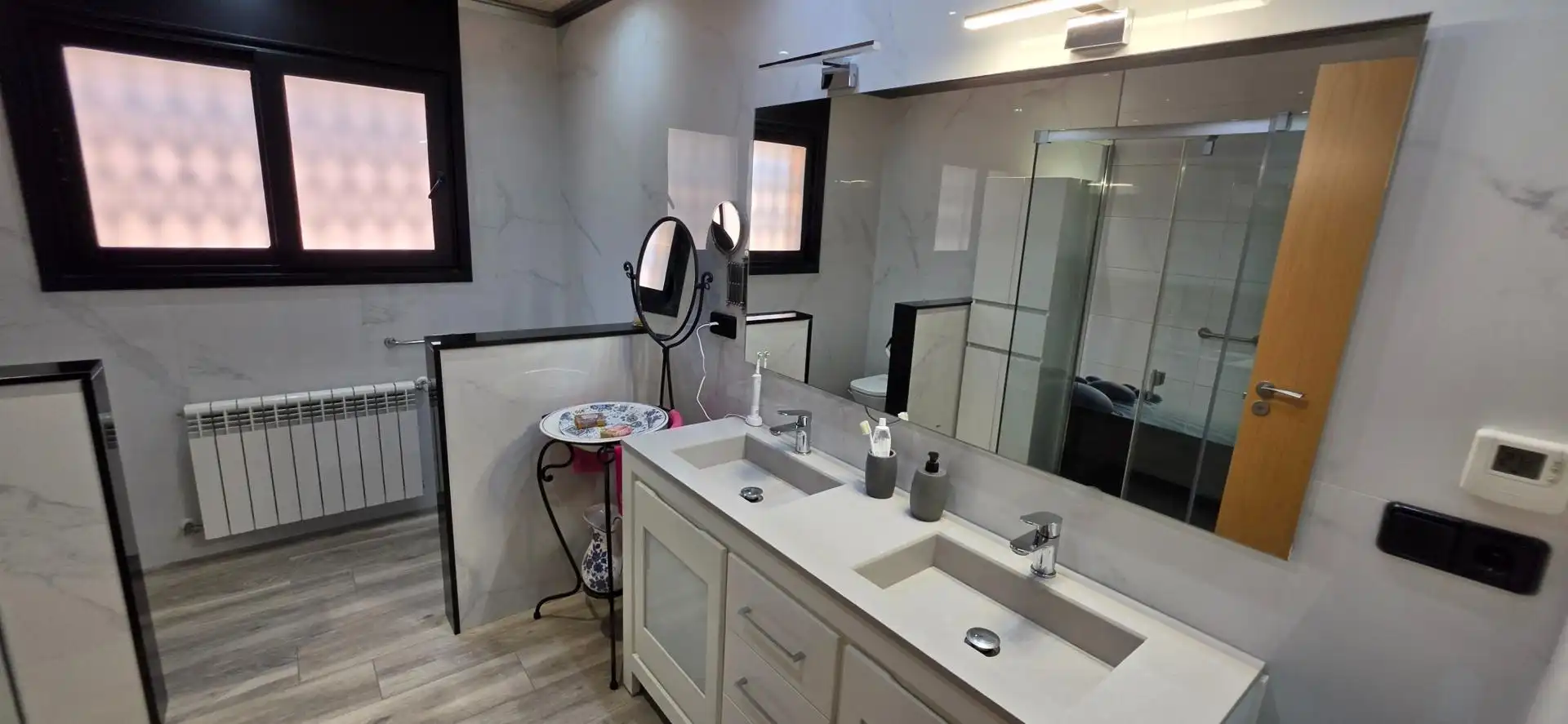 Baño de Casa o chalet en venta en Fogars de la Selva con Aire acondicionado, Calefacción y Terraza
