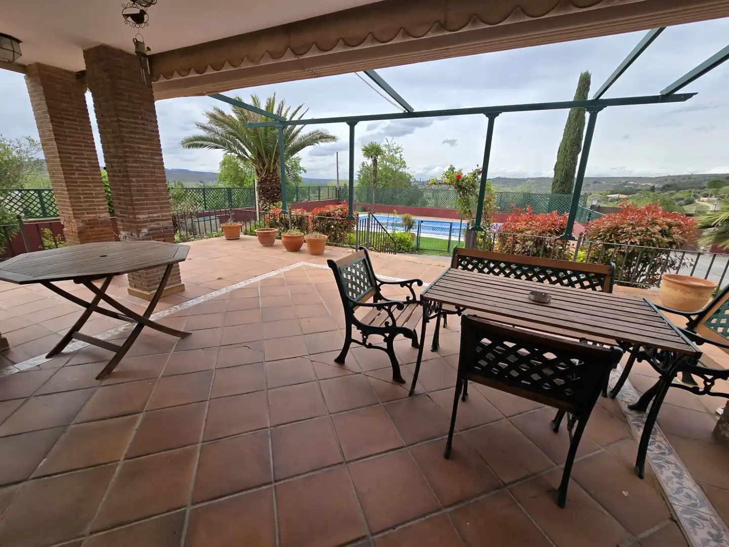 Terraza de Casa o chalet en venta en Morata de Tajuña con Aire acondicionado, Calefacción y Jardín privado