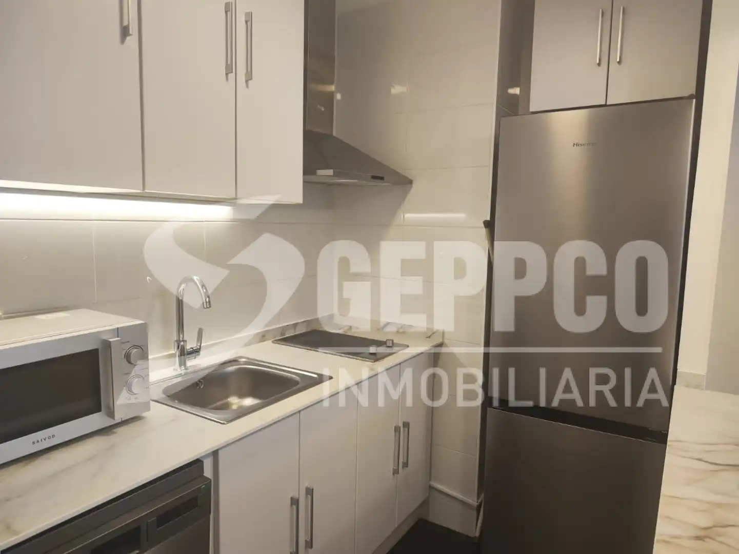 Küche von Wohnung zur Miete in Madrid mit Klimaanlage, Heizung und Möbliert