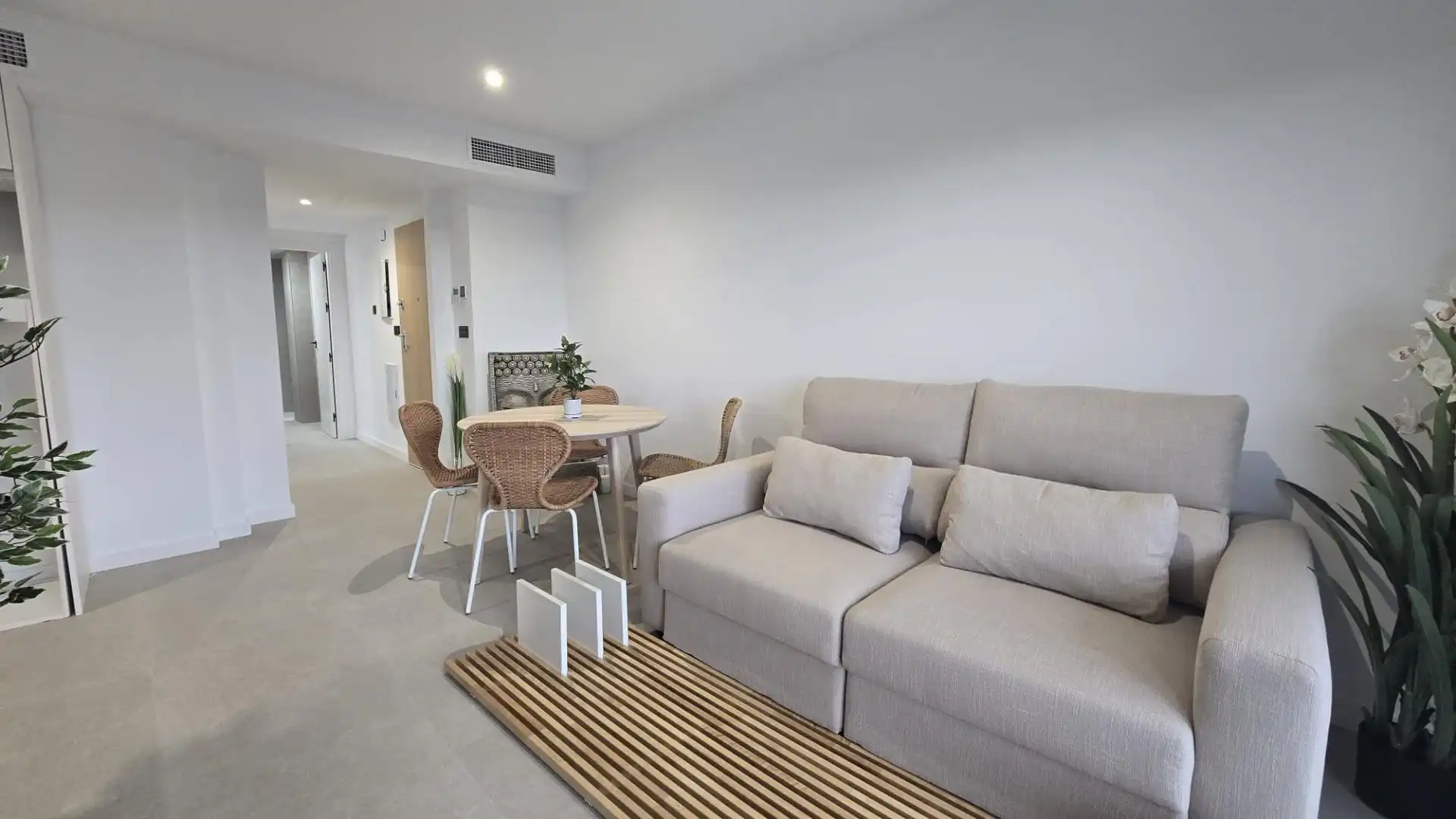 Sala de estar de Apartamento en venta en Mutxamel con Aire acondicionado, Calefacción y Terraza