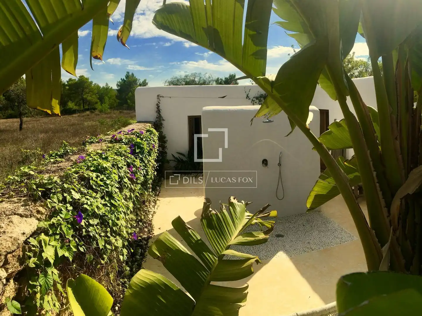 Exterior view of Country homes for sale in Santa Eulària des Riu  with Air Conditioner, Heating and Private garden