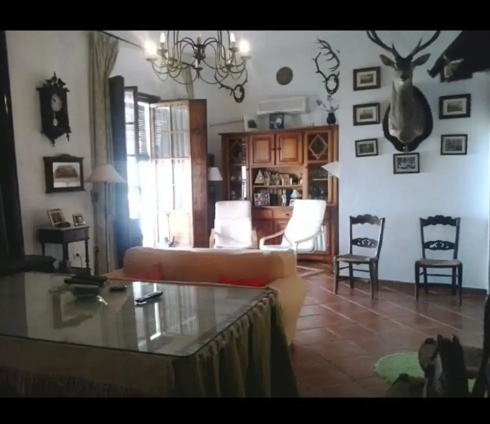Sala d'estar de Pis en venda en Cazalla de la Sierra amb Aire condicionat