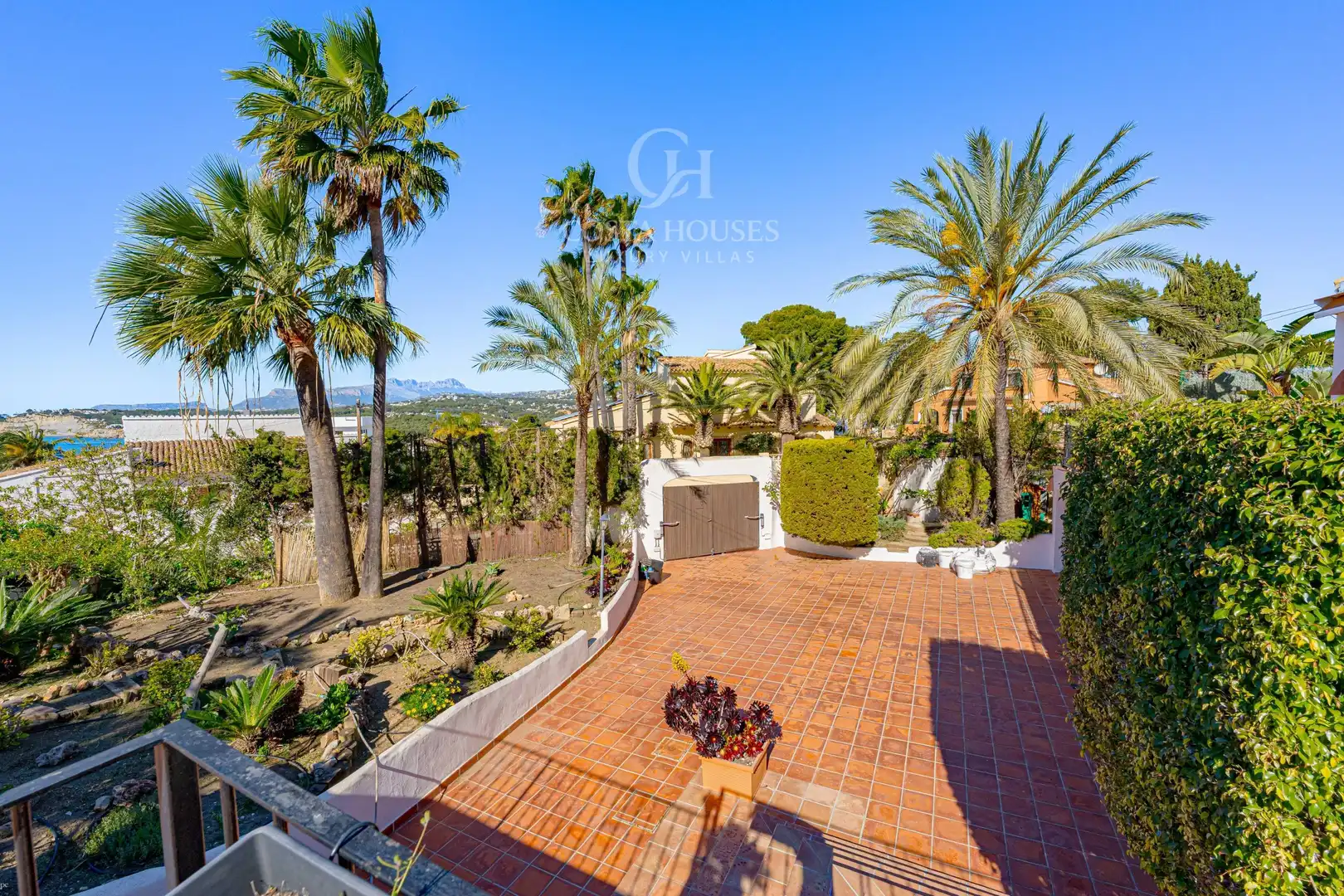 Jardín de Casa o chalet en venta en Moraira con Aire acondicionado, Calefacción y Jardín privado