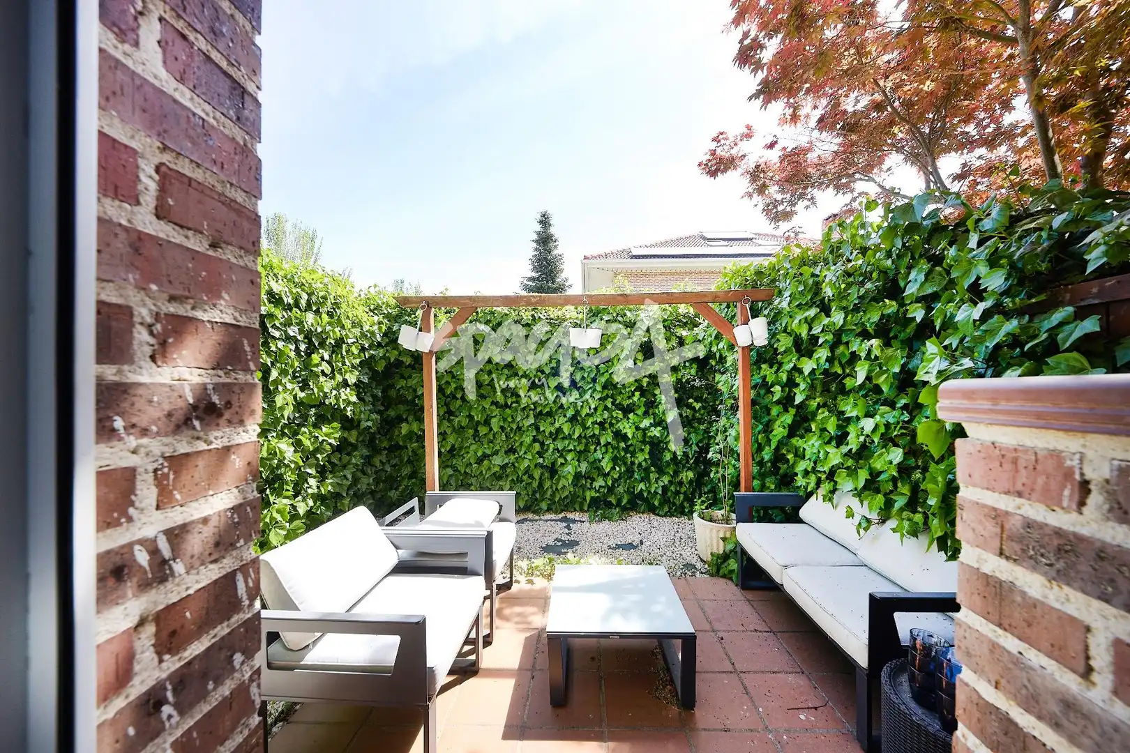 Terrassa de Casa o xalet de lloguer en Villanueva de la Cañada amb Calefacció, Jardí privat i Parquet
