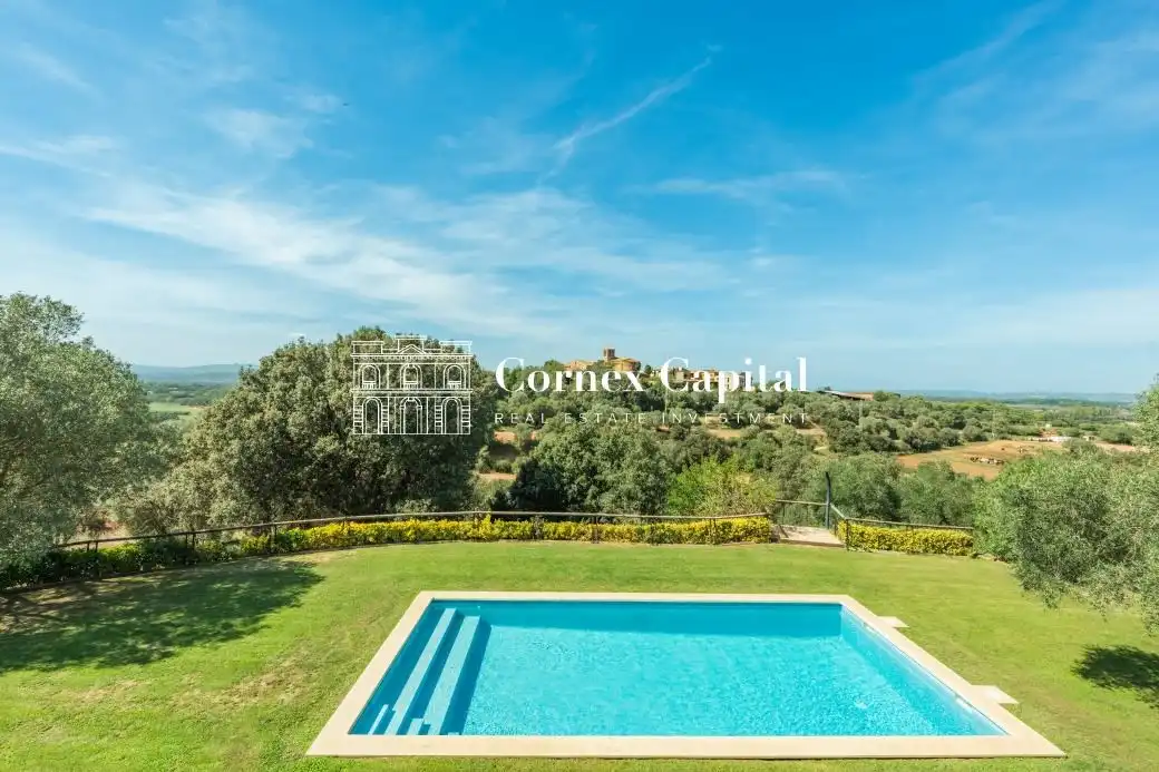Jardín de Finca rústica de alquiler en Fontanilles con Aire acondicionado, Calefacción y Jardín privado