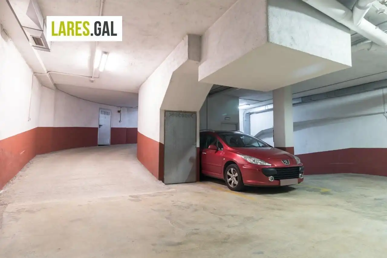 Parking of Flat for sale in Cangas   with Heating and Storage room