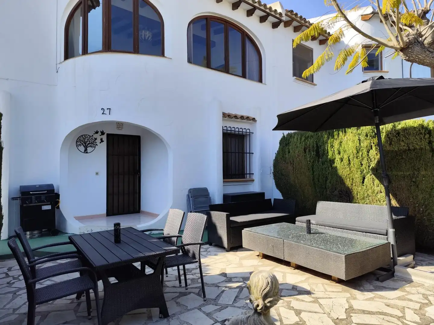 Terraza de Casa o chalet de alquiler en Calpe / Calp con Aire acondicionado, Calefacción y Terraza