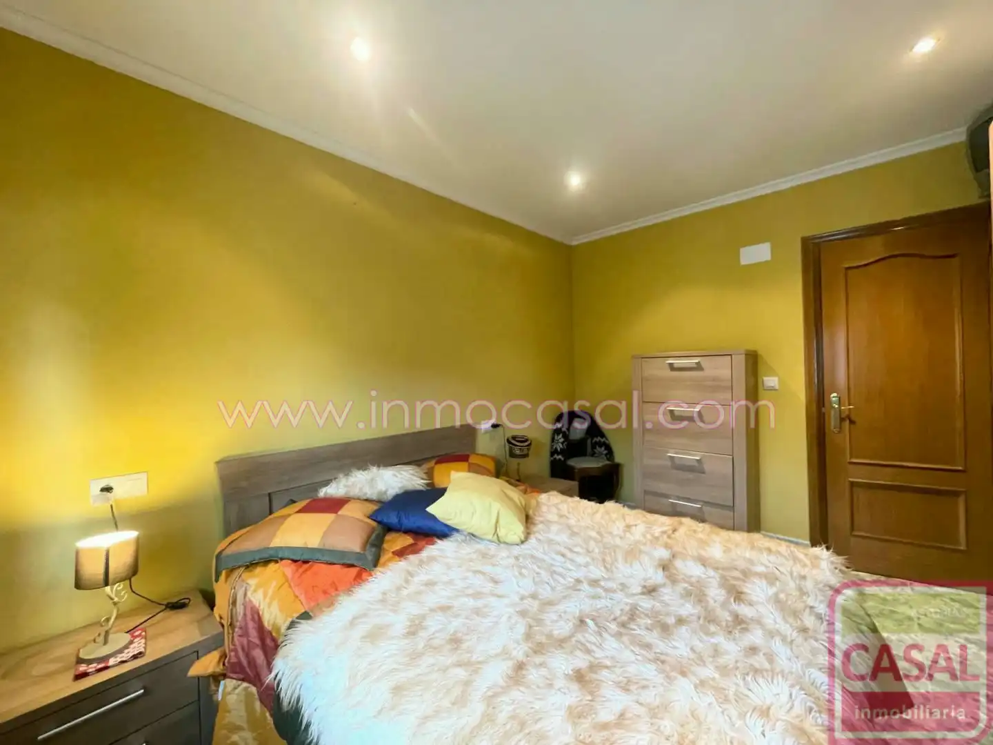 Bedroom of Flat for sale in Mieres (Asturias)  with Heating, Storage room and Furnished