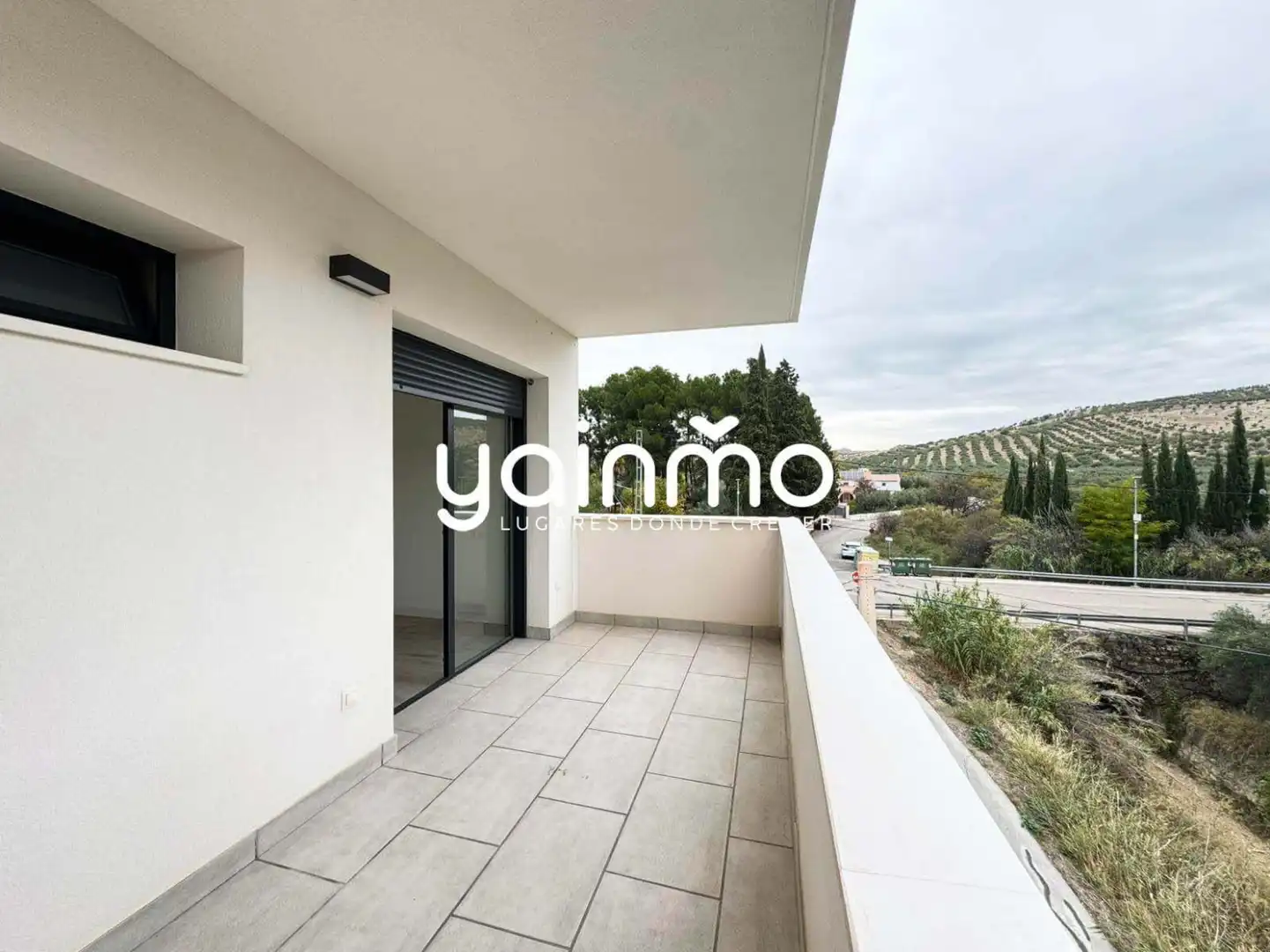 Vista exterior de Piso en venta en La Guardia de Jaén con Aire acondicionado, Calefacción y Jardín privado