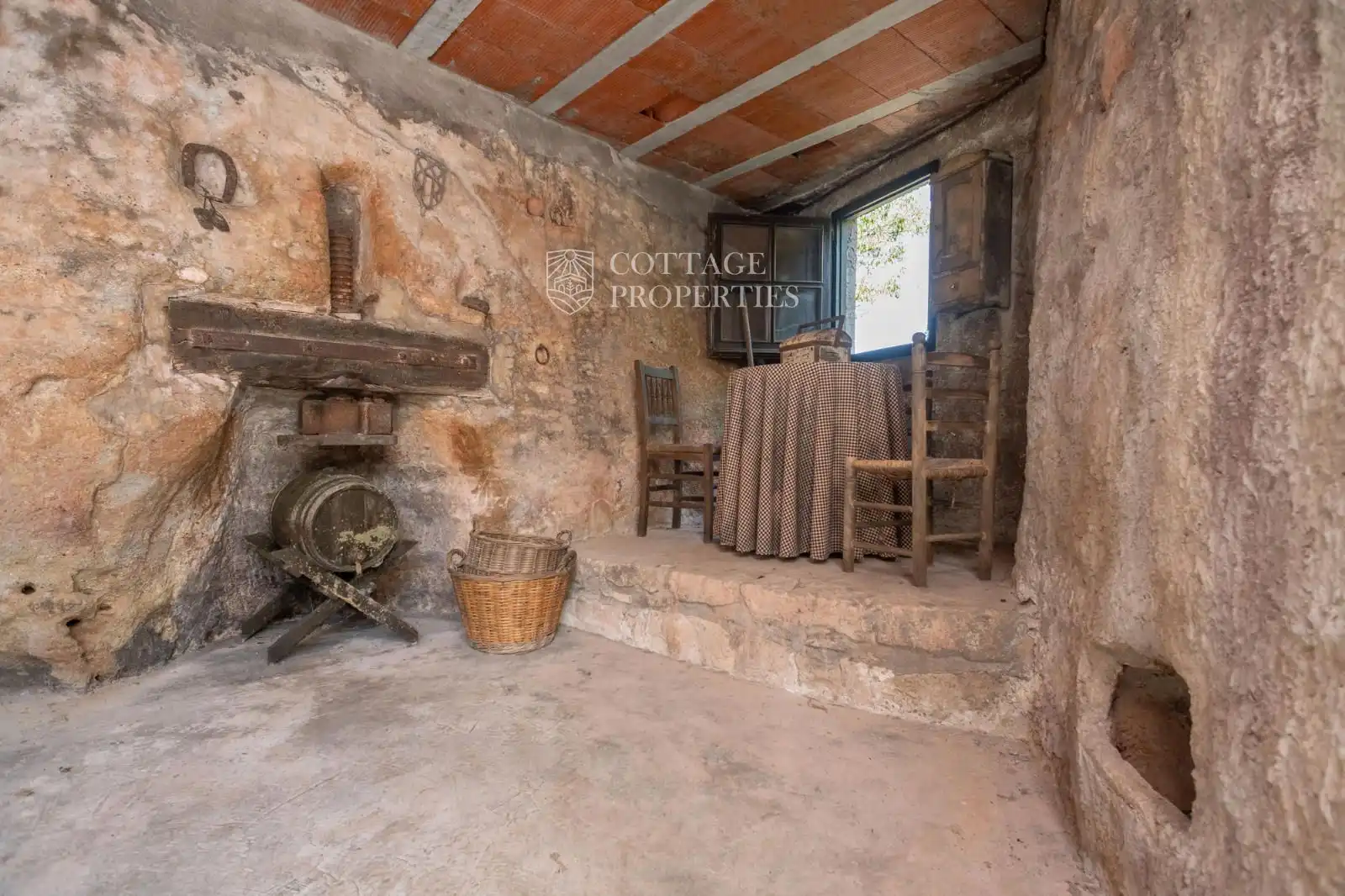 Cocina de Finca rústica en venta en Aguilar de Segarra con Calefacción