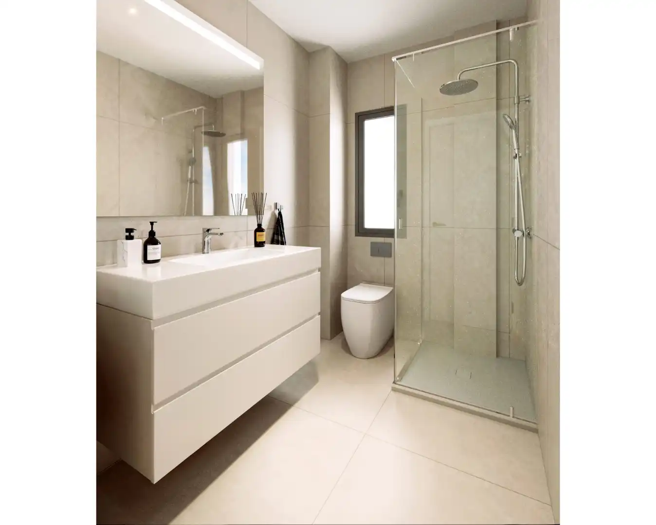 Bathroom of Apartments for sale in Torrox  with Air Conditioner, Heating and Terrace