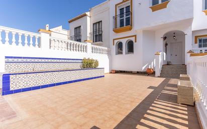 Exterior view of Single-family semi-detached for sale in Huércal de Almería  with Air Conditioner, Terrace and Balcony