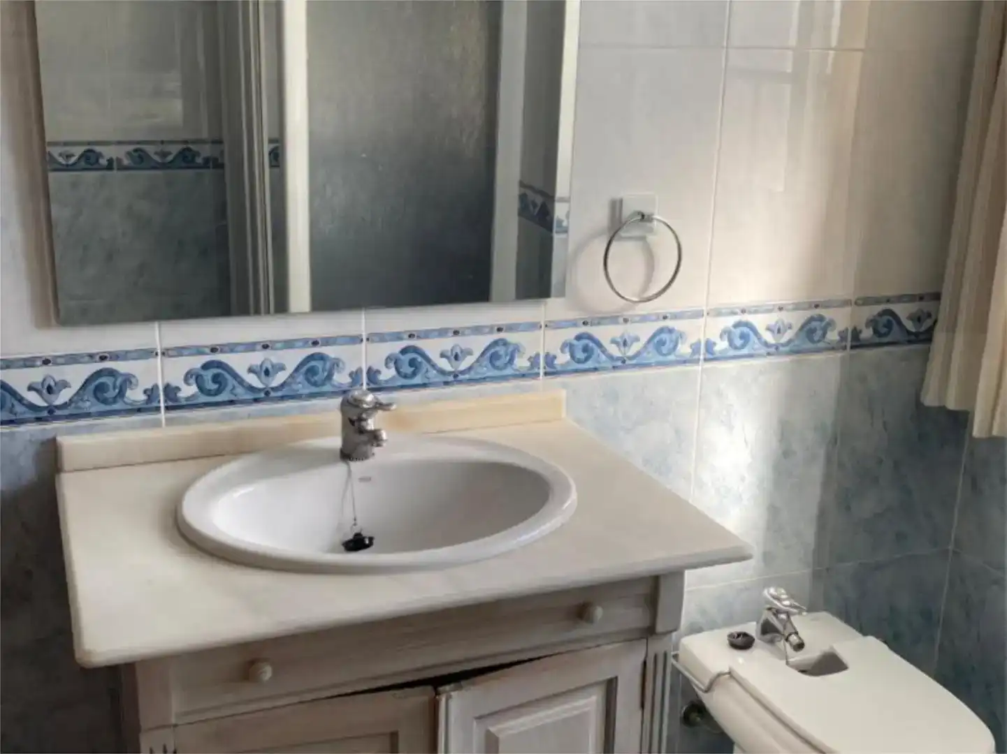 Badezimmer von Wohnung zur Miete in Alhaurín El Grande mit Klimaanlage, Schwimmbad und Balkon