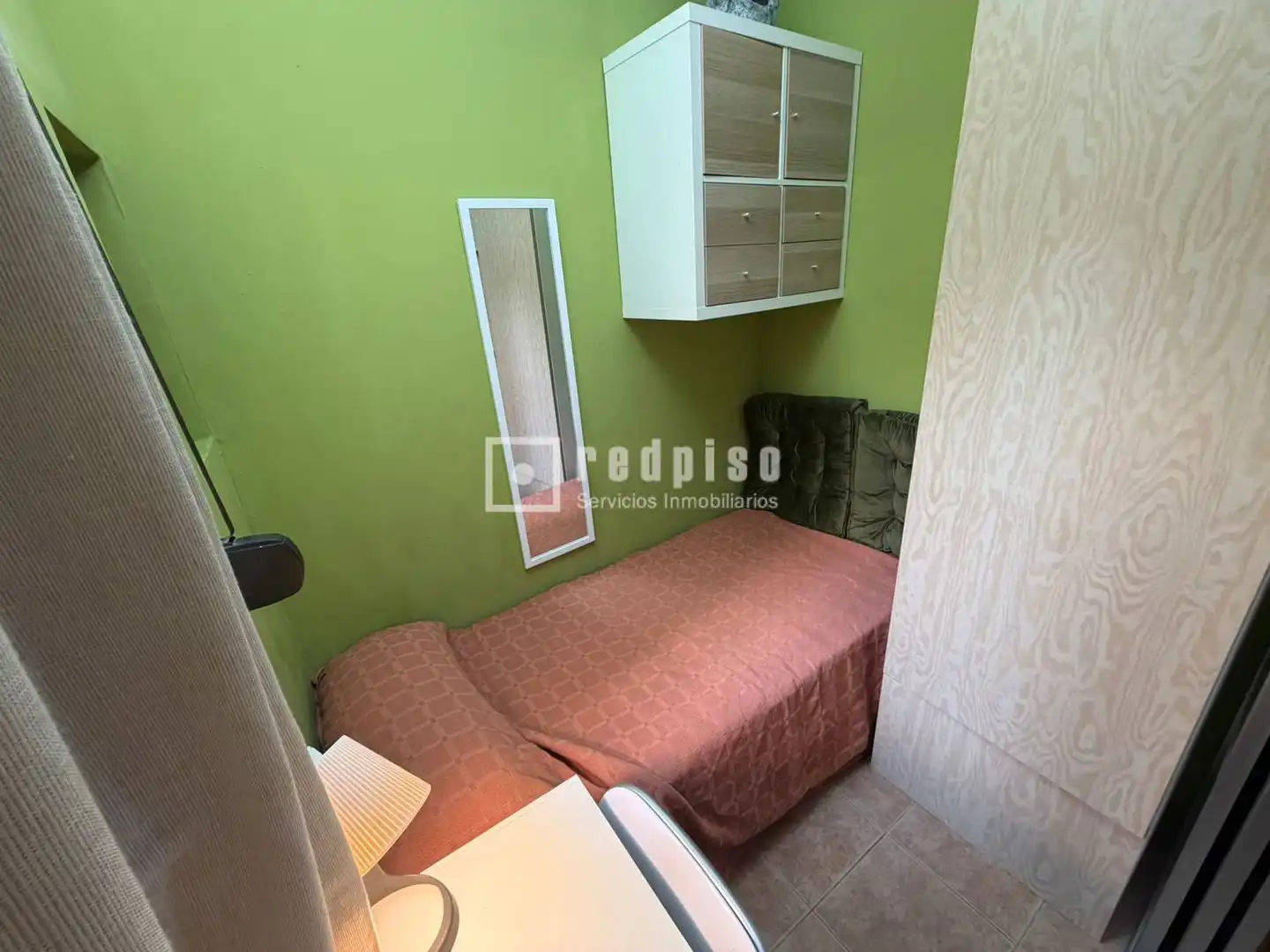 Schlafzimmer von Wohnung zur Miete in Madrid mit Klimaanlage, Heizung und Terrasse