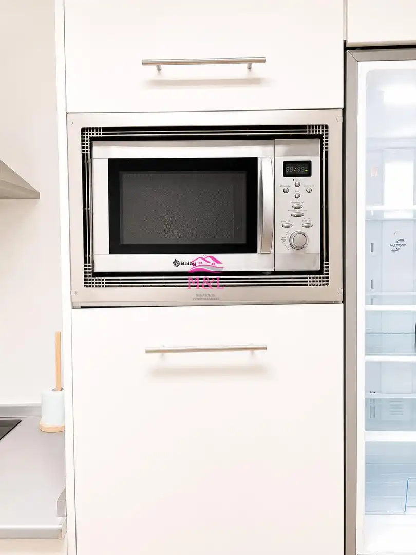 Cocina de Apartamento de alquiler en Mérida con Aire acondicionado, Terraza y Amueblado