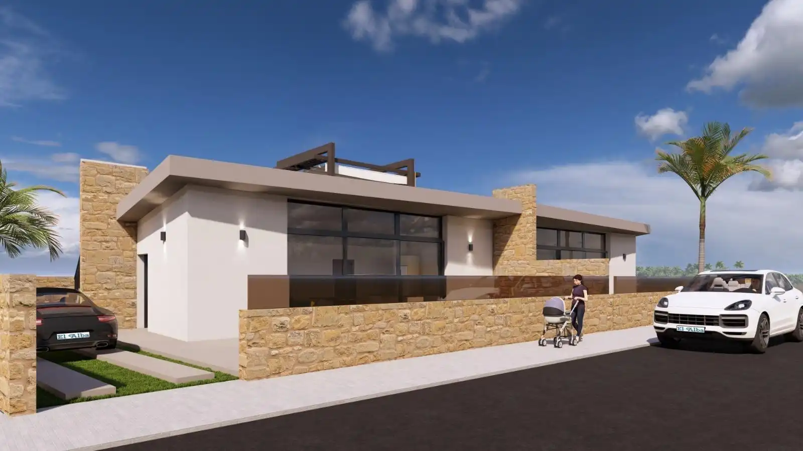Doppelhaushälfte mit Pool zum Verkauf in Calle Calle 3, sector Los Cachimanes, Roldán, Torre Pac