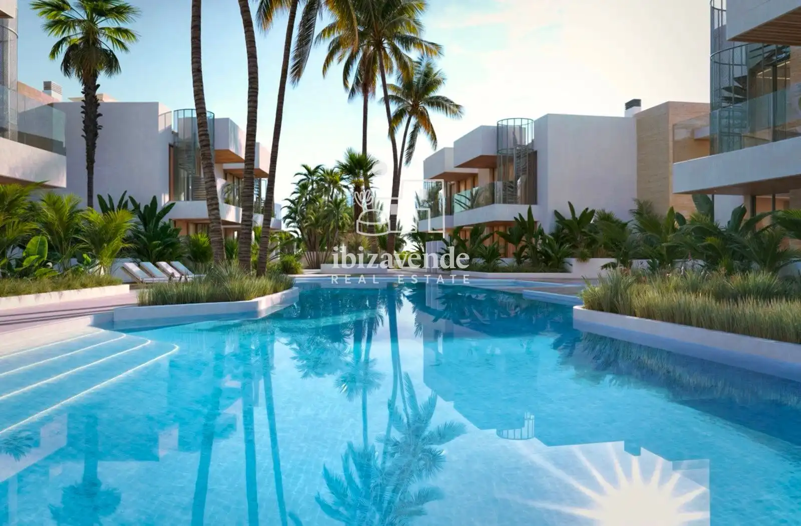 Vista exterior de Piso en venta en Sant Antoni de Portmany con Aire acondicionado, Calefacción y Terraza