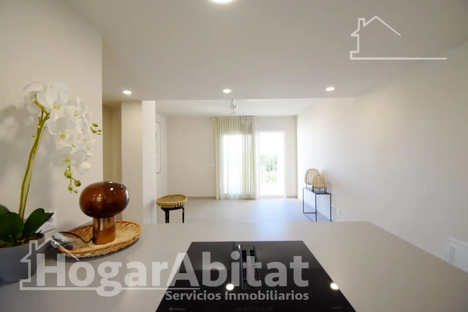 Wohnzimmer von Dachboden zum Verkauf in Dénia mit Terrasse, Alarm und Gemeinschaftspool