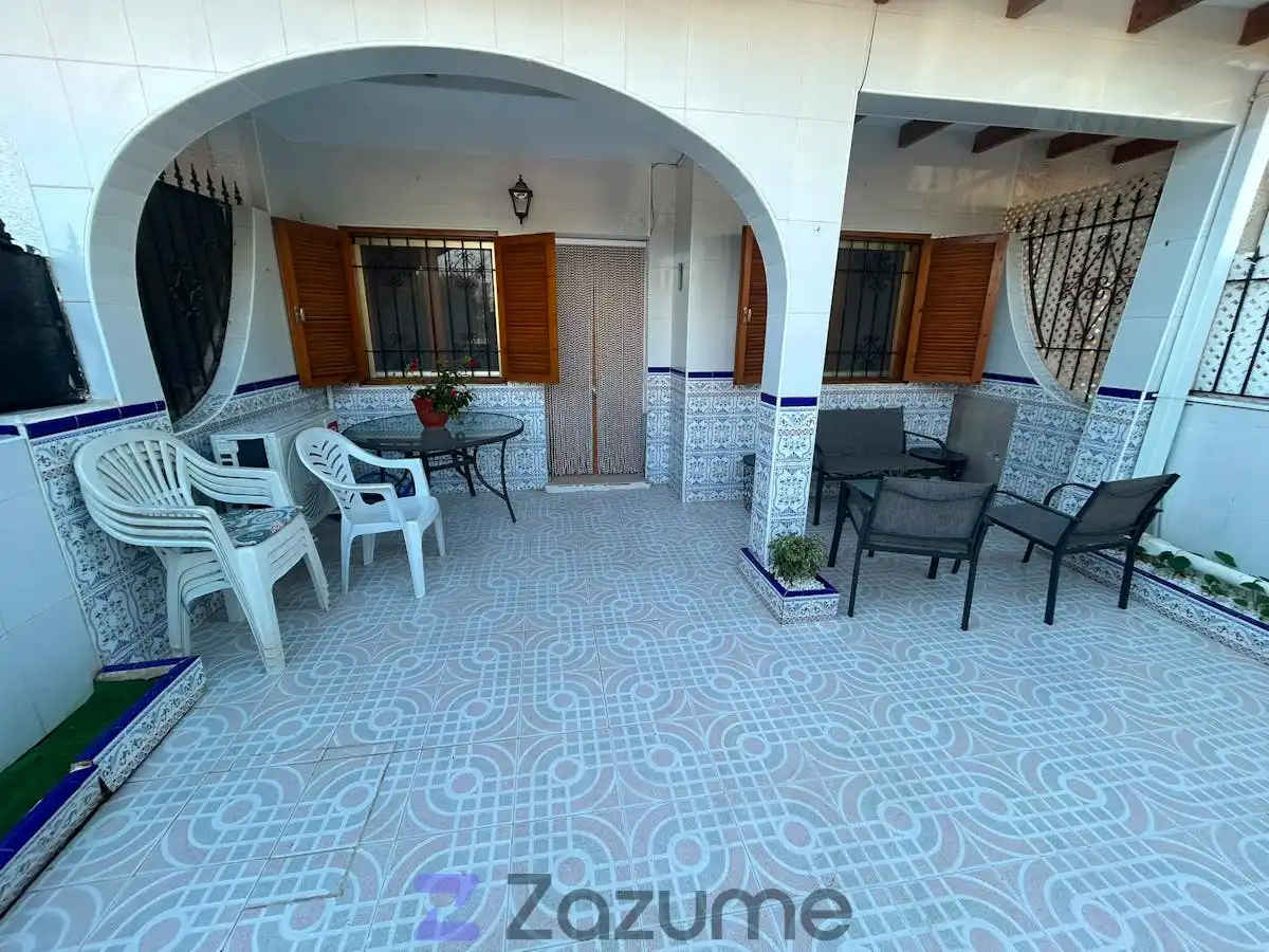 Terrace of Flat for rent in Los Alcázares  with Air Conditioner, Heating and Furnished