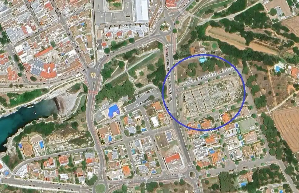 Vista exterior de Casa o xalet en venda en Ciutadella de Menorca amb Aire condicionat, Jardí privat i Terrassa