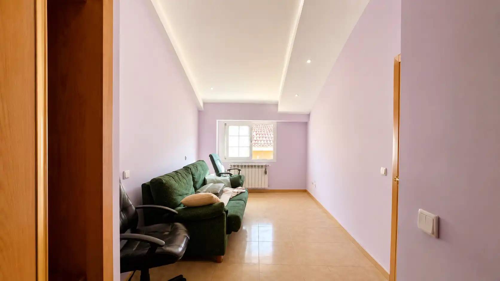 Sala de estar de Piso en venta en Meco con Calefacción, Parquet y Trastero