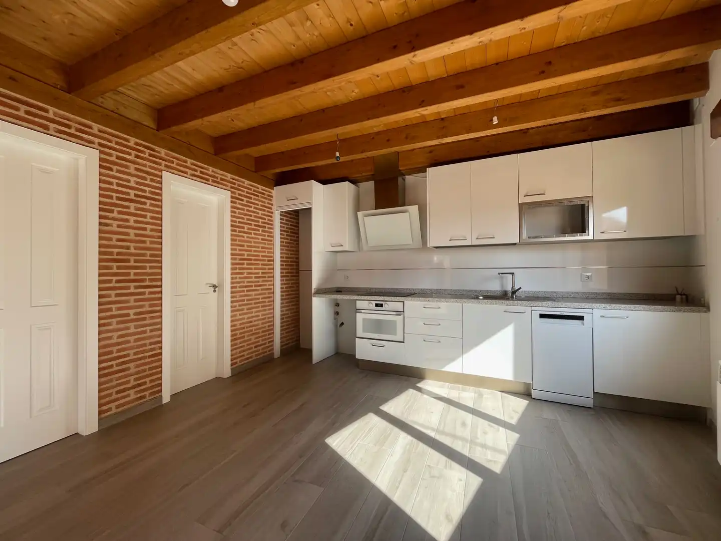 Kitchen of Detached homes for sale in Rioseco de Soria  with Heating, Parquet flooring and Storage room