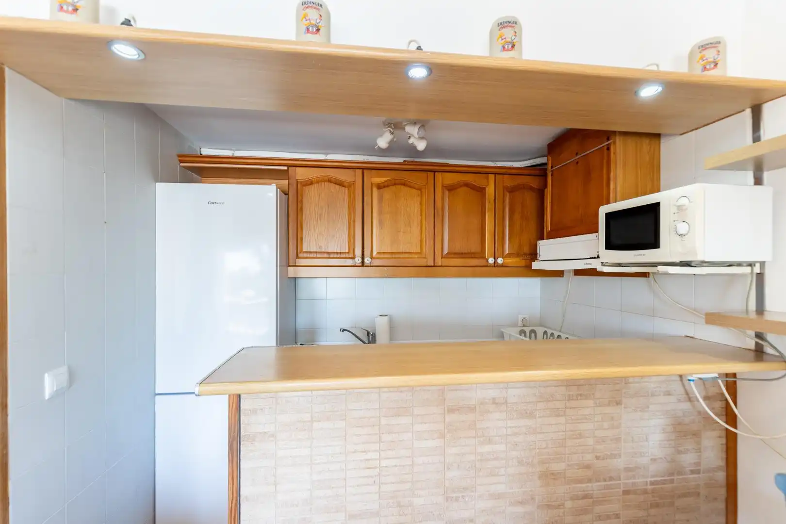Kitchen of Flat for sale in Calvià  with Air Conditioner, Private garden and Terrace