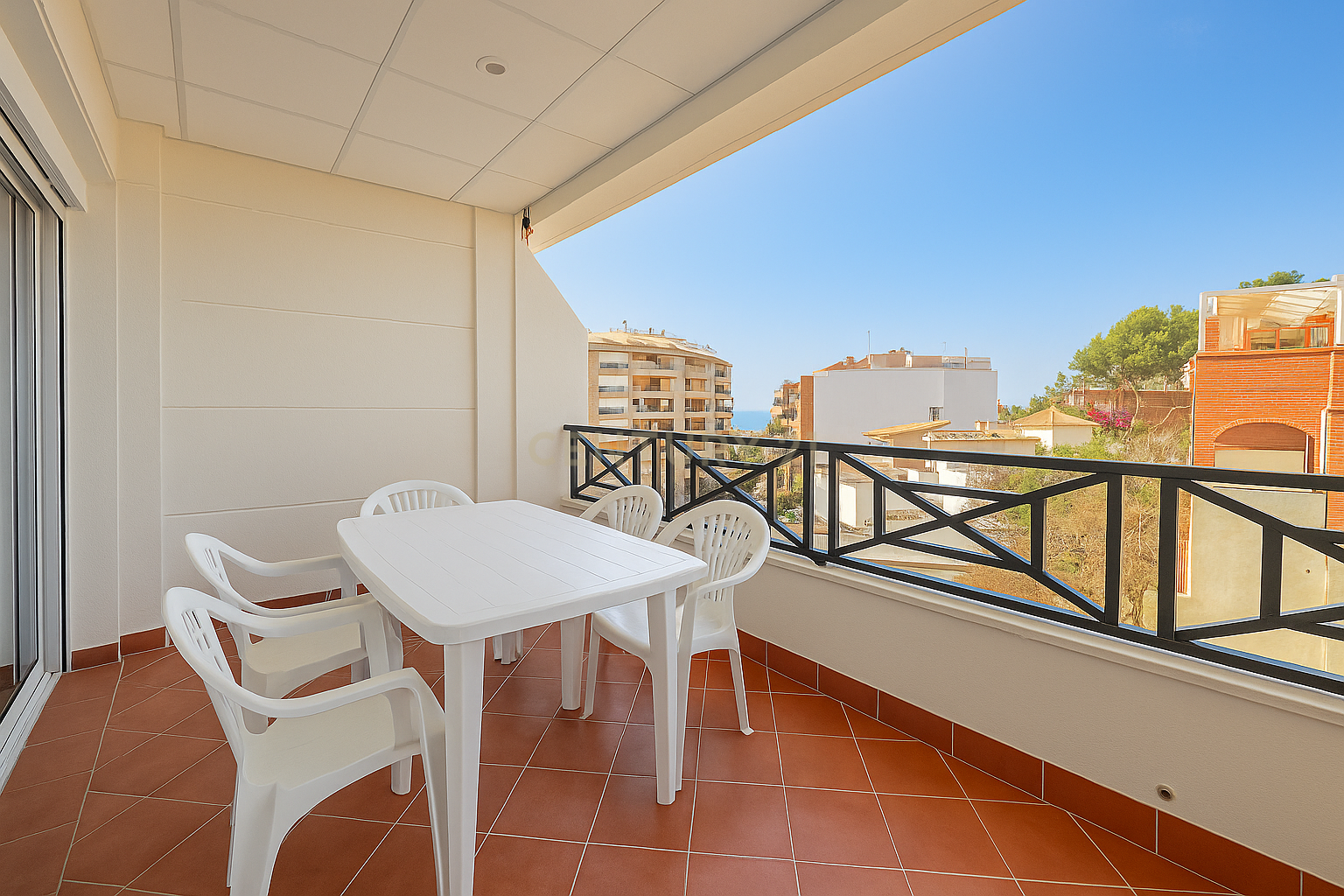 Terrassa de Pis de lloguer en Calpe / Calp amb Aire condicionat i Terrassa