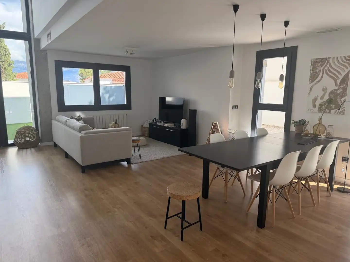 Living room of Houses for sale in L'Alfàs del Pi  with Air Conditioner, Heating and Private garden