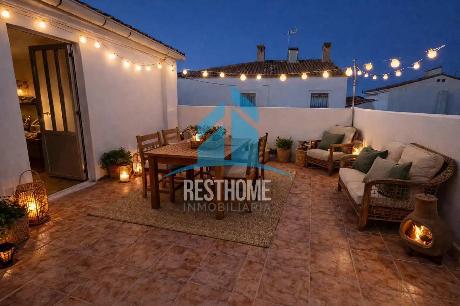 Terraza de Casa o chalet en venta en Balsa de Ves