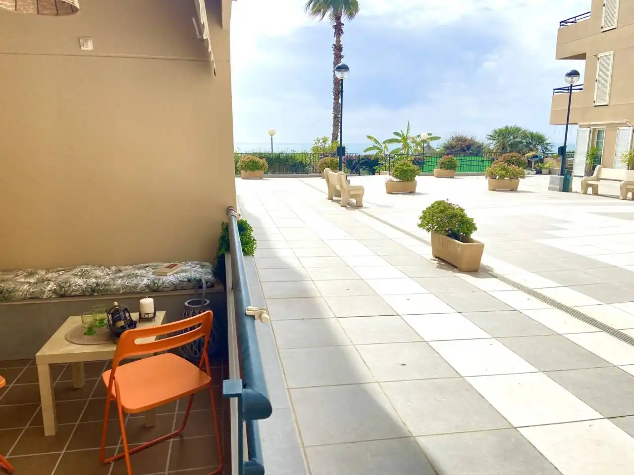Terrasse von Wohnung zur Miete in Vélez-Málaga mit Klimaanlage, Terrasse und Möbliert