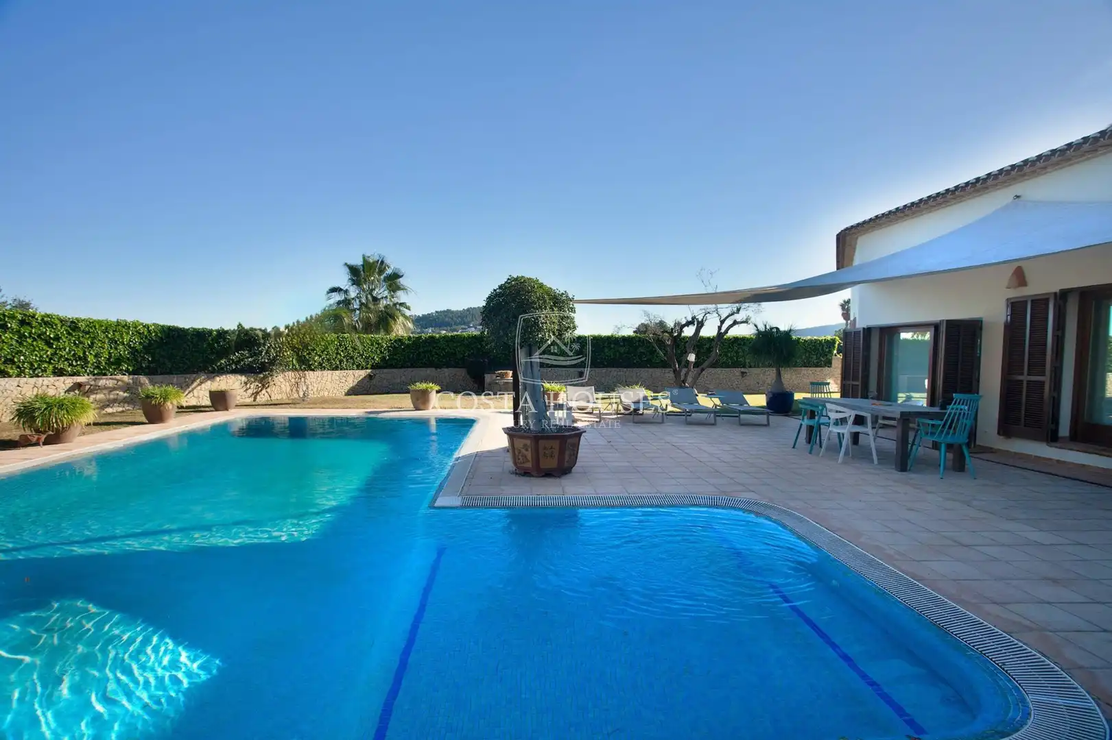 Piscina de Casa o xalet en venda en Jávea / Xàbia amb Aire condicionat, Jardí privat i Terrassa