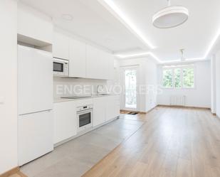 Kitchen of Apartment to rent in  Madrid Capital  with Air Conditioner, Heating and Terrace