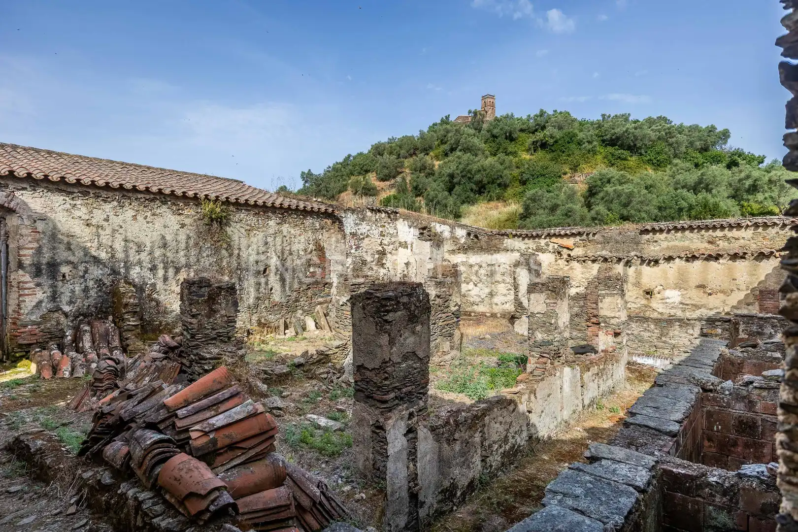 Vista exterior de Finca rústica en venta en Almonaster la Real con Calefacción