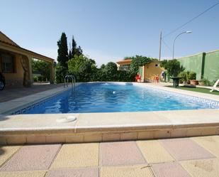 Swimming pool of House or chalet for sale in  Albacete Capital  with Air Conditioner, Terrace and Swimming Pool