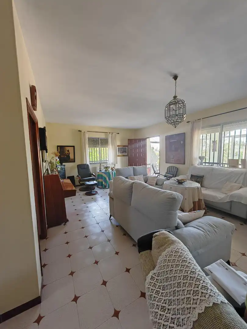 Sala de estar de Casa o chalet en venta en Don Benito con Trastero y Piscina