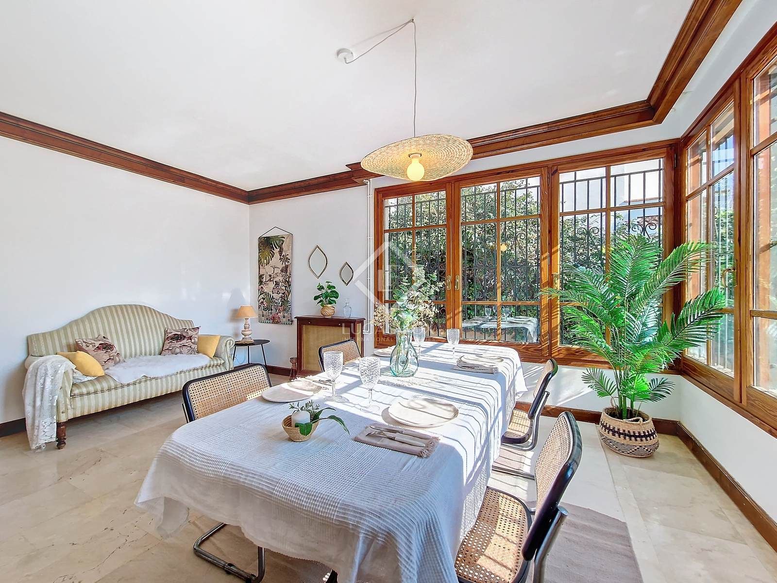 Dining room of House or chalet for sale in Vilanova i la Geltrú