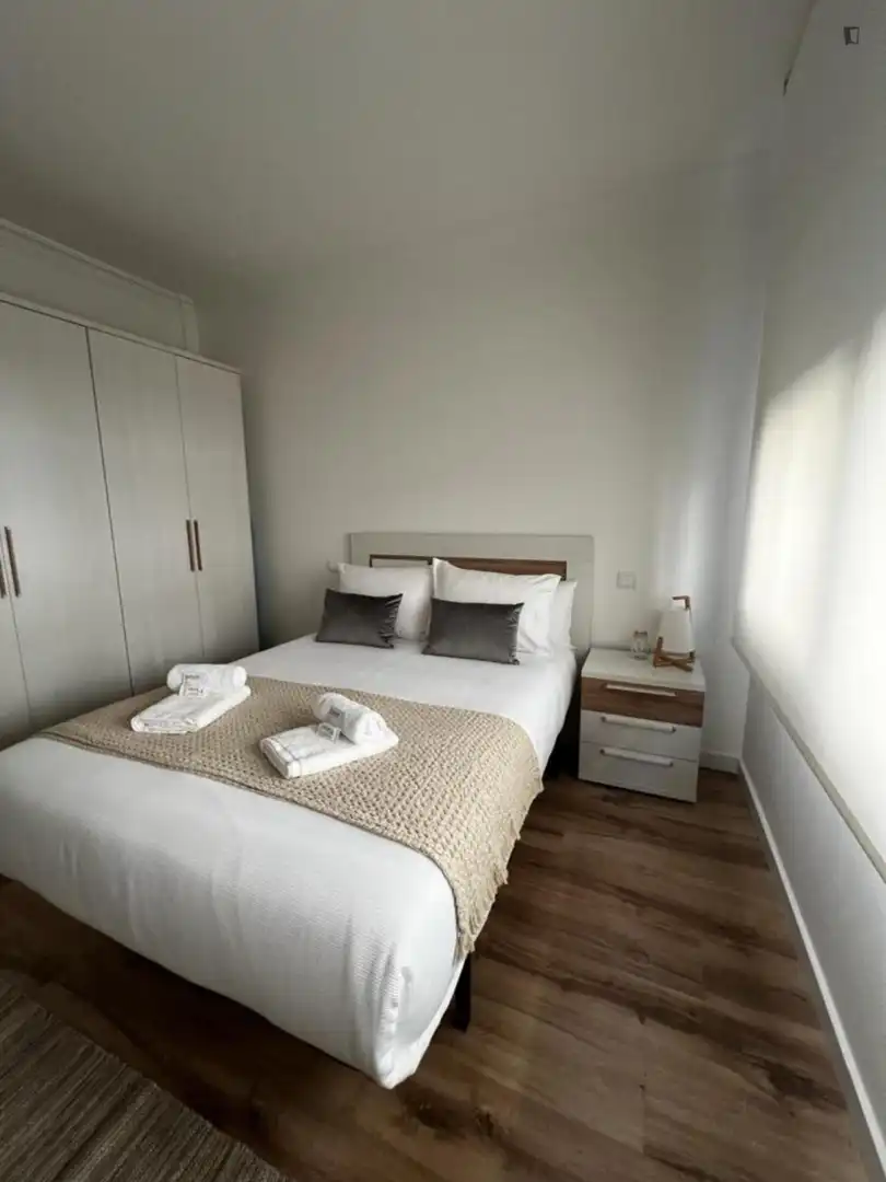Habitación de Apartamento de alquiler en Vigo  con Calefacción, Amueblado y Horno