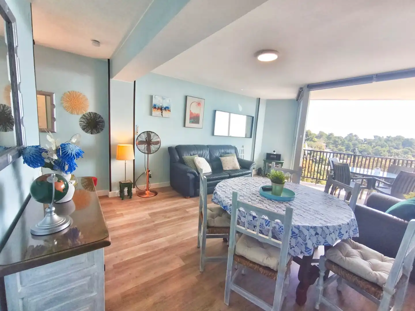 Esszimmer von Wohnung zum Verkauf in Lloret de Mar mit Heizung, Privatgarten und Terrasse