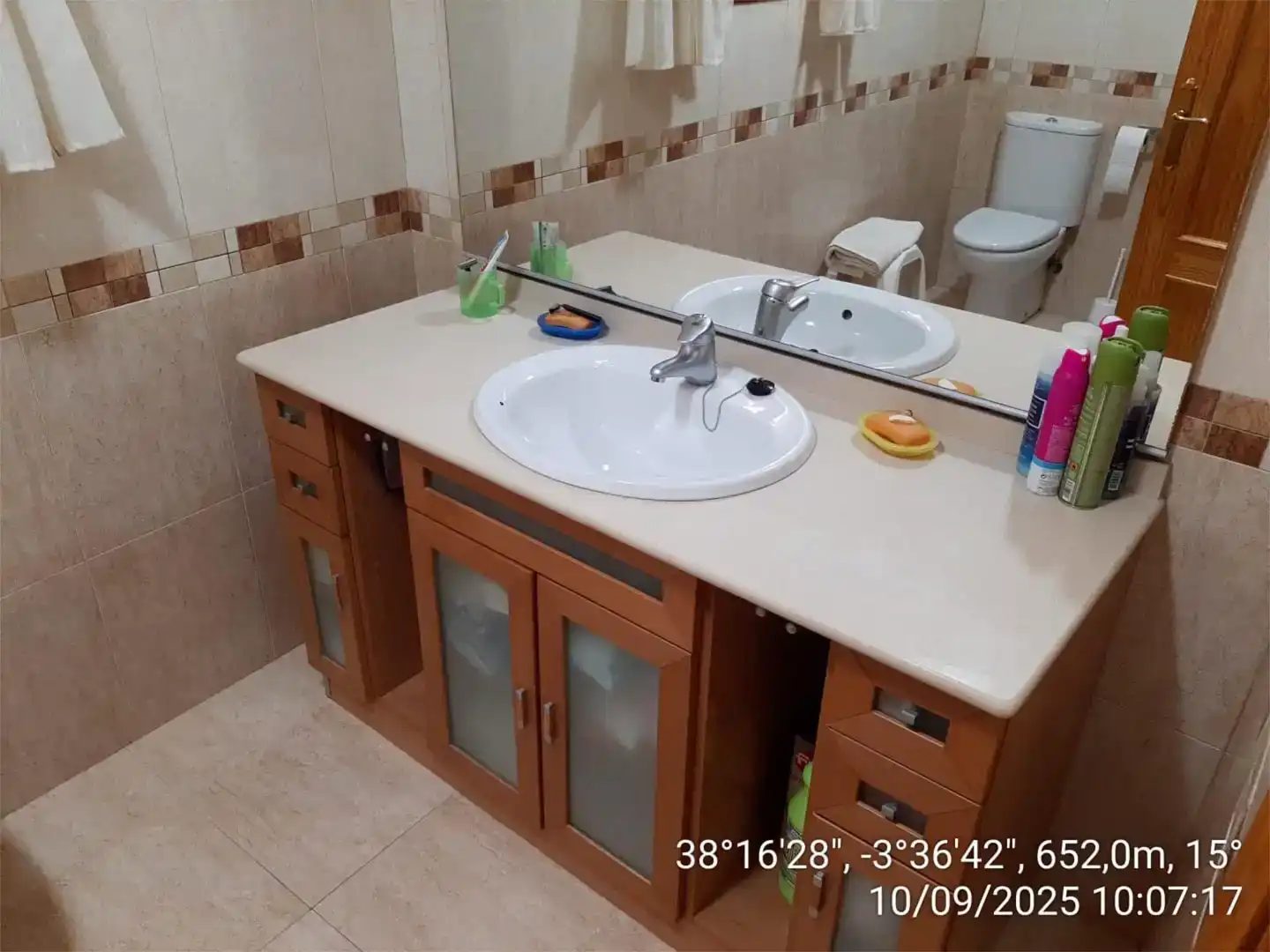 Bany de Dúplex en venda en La Carolina amb Aire condicionat, Parquet i Moblat