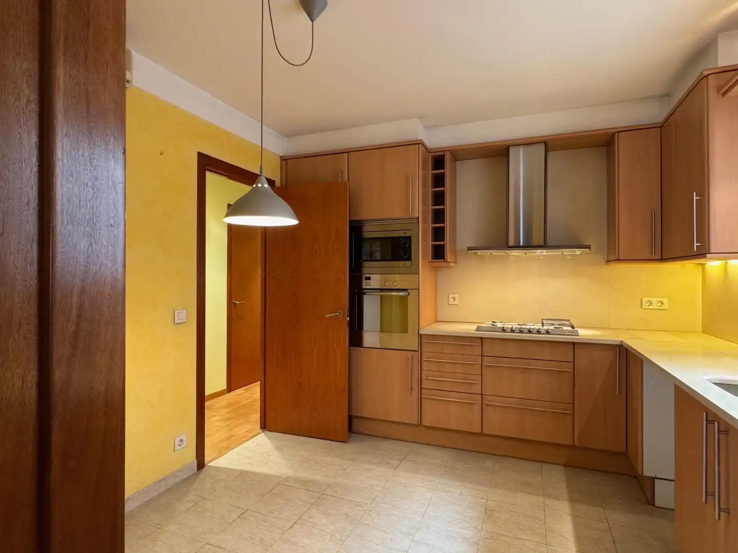 Kitchen of Attic for sale in Figueres  with Air Conditioner, Heating and Terrace